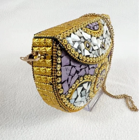 RAMLA Beverly Hills Mosaic Bag - NEW - Picture 3 of 8